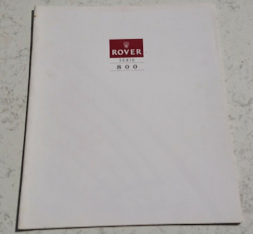 Catalogue publicitaire rover - publicitaire,