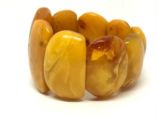 Ancien bracelet ambre vintage - ancien,