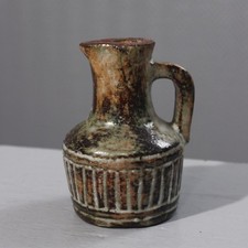 Socle de lampe Olivier Pettit en argile chamotte, Vallauris, France vers 1960