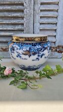 ANCIEN VASE ROND FAIENCE