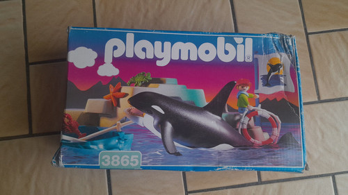 Playmobil 3865 orque sea world - playmobil,