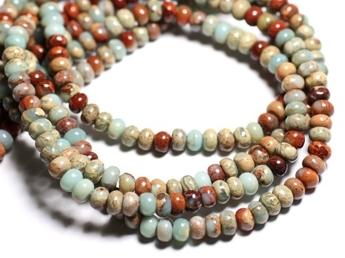Fil 39cm 75pc environ perles - 39cm,