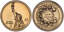 Pièce De Monnaie En Or Dollar