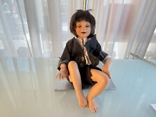 Poupée d'artiste Monika Levenig poupée en porcelaine 35 cm. Excellent état