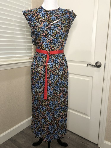 Topshop open back - back, floral