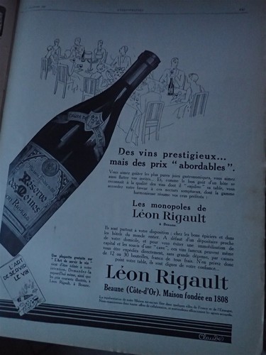 Côte beaune léon rigault - de,