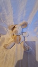  Doudou Peluche Chien Beige Et