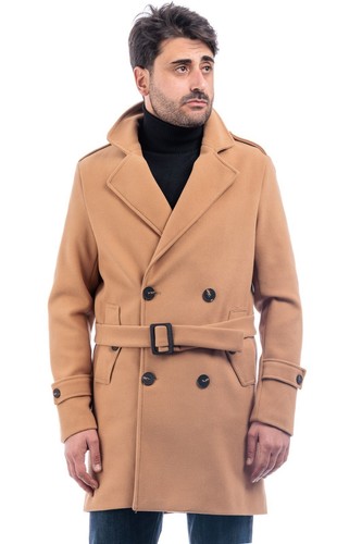 Manteau double poitrine homme