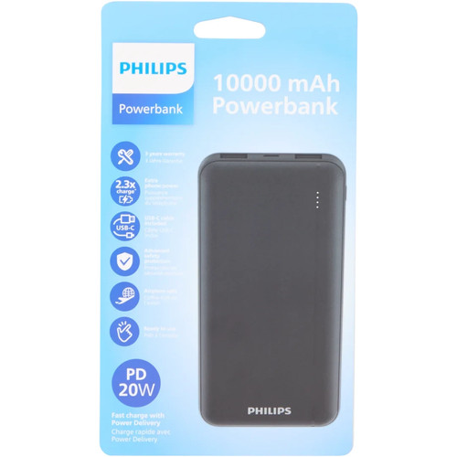 Batterie externe philips - externe, 10000