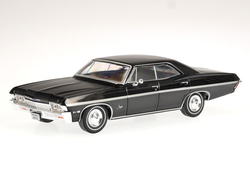 Chevrolet impala noir 1968 - chevrolet,