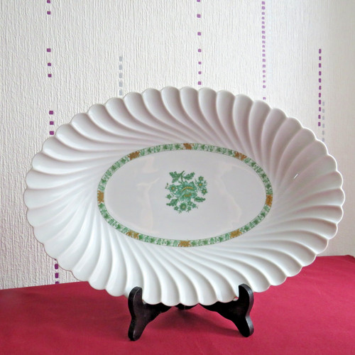 Plat ovale porcelaine - porcelaine, de