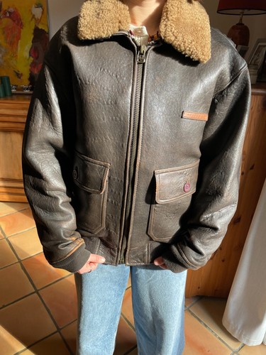 Blouson cuir avirex jacket - avirex,