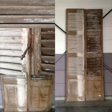 paire de volets à barrettes