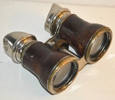 Ancienne paire de Jumelles de Théâtre ou autre - cuir - Vintage