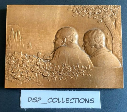 Rare medaille plaque - medaille,