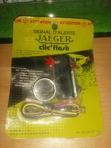 Jaeger kit warning clic flash - kit,