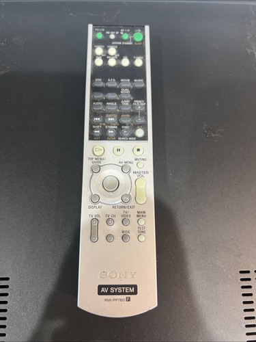 Sony remote control - sony, av