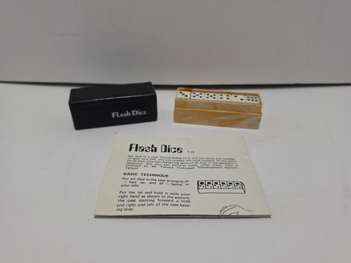 Vintage flash dice - dice, trick