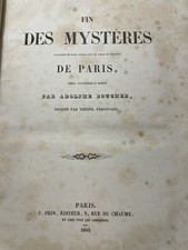 Livre ancien – Adolphe