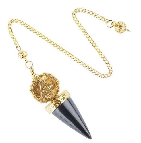 Pendule divinatoire obsidienne
