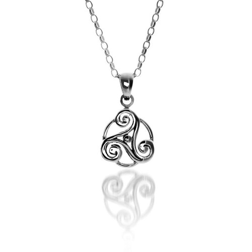 Pendentif cercle triskèle