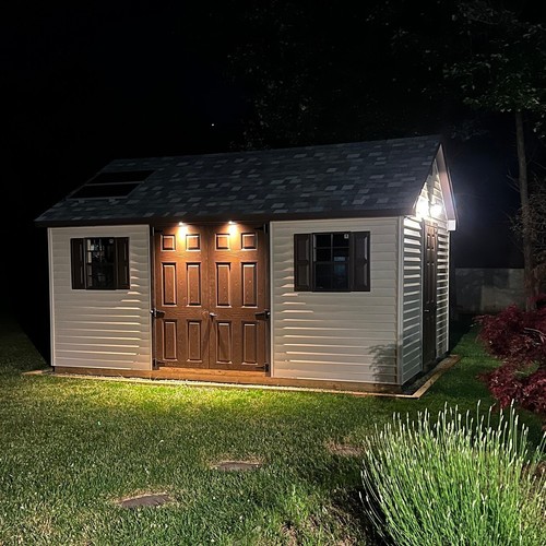 Shed solar system - shed,