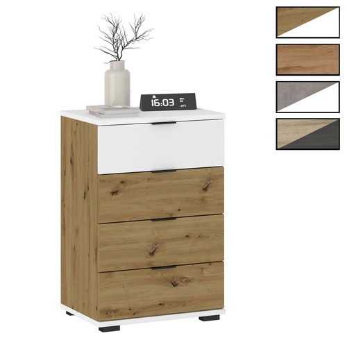Table chevet tiroirs - 4,
