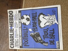 JOURNAL BD CHARLIE HEBDO 518 premieres mesures jeunes football flashball luz 1