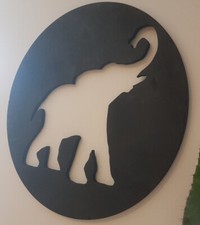 Décoration murale éléphant