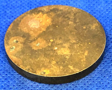 Vintage Plaque Enclume Laiton Outil Horloger Watchmaker Tool Uhrmacherwerkzeuge