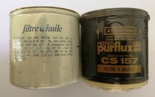 Lot de 2 filtres collector gazole et huile pour Peugeot 305