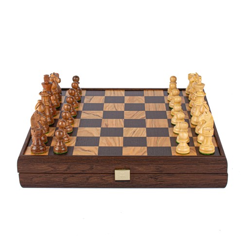 Olive burl jeu échecs - olive, d'Échecs