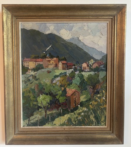 Tableau huile sur - tableau,
