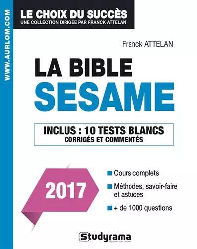 Bible concours sésame - la,