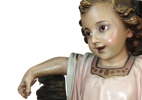 Enfant jésus avec croix - enfant,