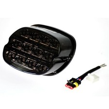 Feu Stop arrière Fumée de plaque d'immatriculation arrière Pour Harley Sportster