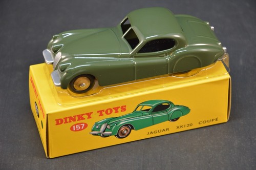 Jaguar xk120 coupe - jaguar, dinky