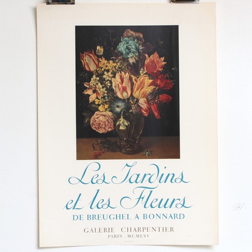 Affiche les jardins et - affiche,