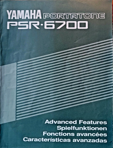 Yamaha psr 6700 - yamaha, workstation