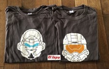 LOT DEUX TEE SHIRTS HALO 5 PS4