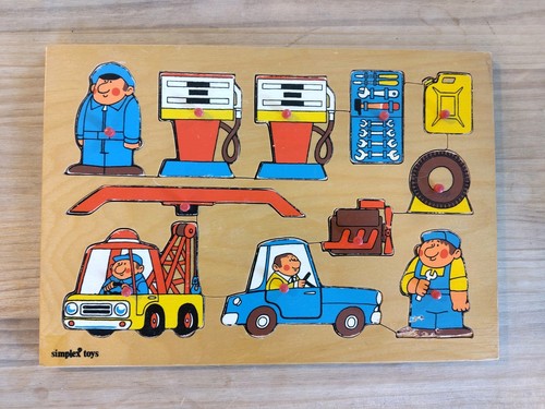 Puzzle bois simplex toys - puzzle,