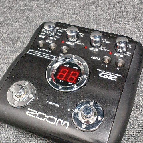Used zoom multi effects - g2,