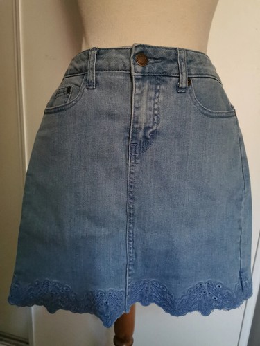 Jupe jean femme taille - en,