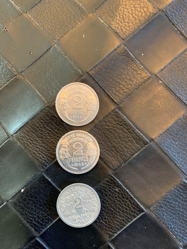 1943 1945 and 1948 french - and,