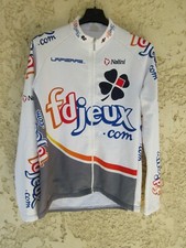 Maillot cycliste FDJEUX.COM Française des Jeux LAPIERRE manches longues Nalini L