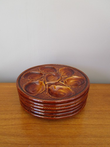 Assiettes huîtres - assiettes,