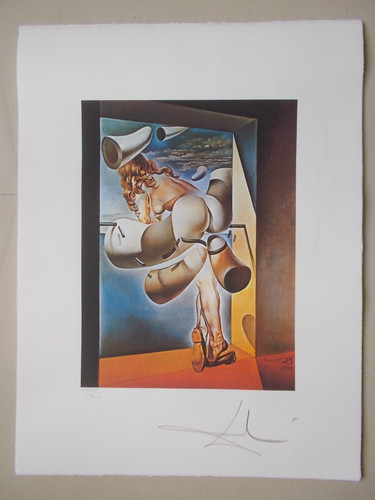 Lithographie salvador dali - salvador,