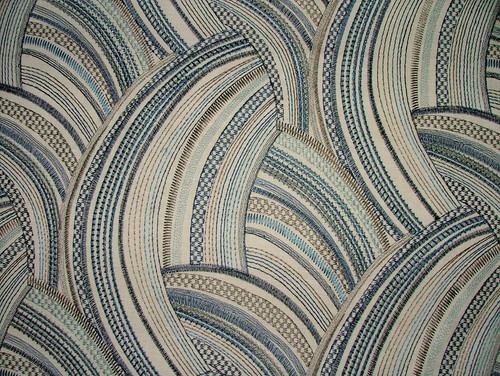 Chutes tissu brodées - chutes, de