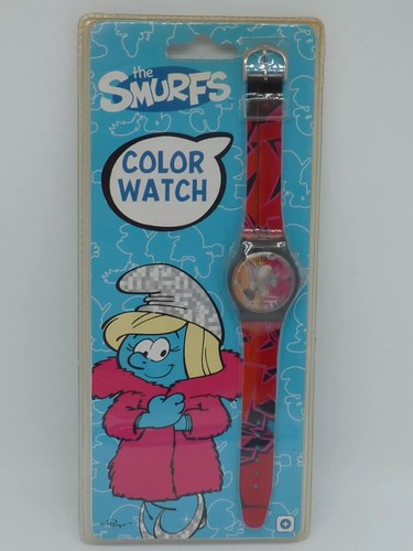 Ancienne montre schtroumpf - montre,