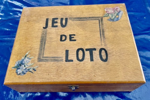 Boîte jeu loto ancienne - loto,